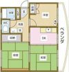 興津ハイツの間取り画像
