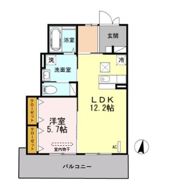 ザ・パーシモン Bの間取り画像