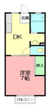 メゾンカトレアの間取り画像