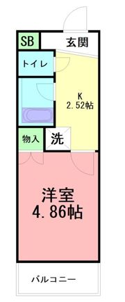 コマキビルの間取り画像