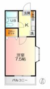 エスポワール壱番館の間取り画像