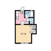 コーポ内海の間取り画像