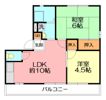 アーバン松が岡の間取り画像