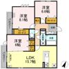 D’Bless湘南辻堂の間取り画像
