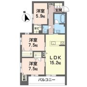 ウィズプラス大船の間取り画像