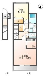 ファミーユFKの間取り画像