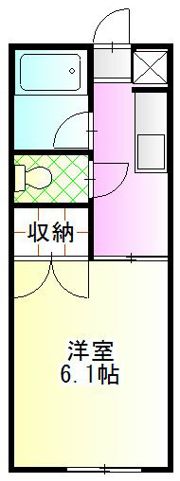 サンパレスIIの間取り画像