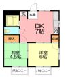 シャトレー新町 B棟の間取り画像