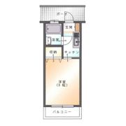 リバーサイドMIYAZAKIの間取り画像