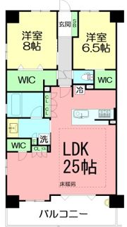 ヴェレーナ鎌倉深沢の間取り画像