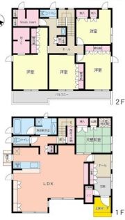 片瀬海岸3丁目貸家の間取り画像