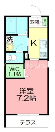 AZUL七里の間取り画像