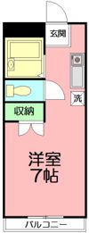 キュービック湘南 壱番館の間取り画像