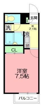 ルピナス湘南の間取り画像