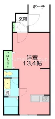 クオーレビナの間取り画像
