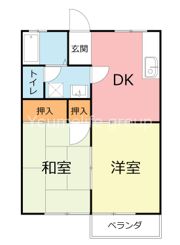YNハイツIIの間取り画像