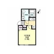 ベイルームプレミア湘南台の間取り画像