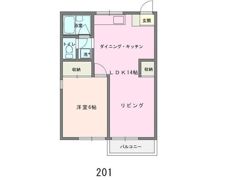 第二袖ヶ浜ハイツの間取り画像