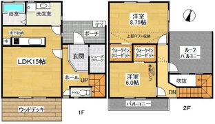 アベニール estの間取り画像