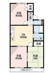 クレスト藤沢参番館の間取り画像