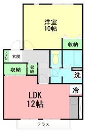 グリーンビレッジの間取り画像