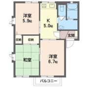フミール美鈴IIの間取り画像