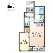 スターテラス善行の間取り画像