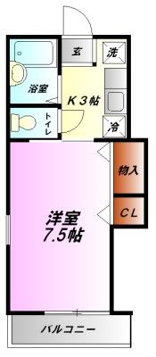 シャルムの間取り画像