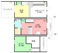 the slow time house.（スロータイムハウスの間取り画像