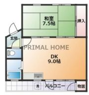 川上団地18号棟の間取り画像