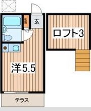 ハイムキャロットの間取り画像