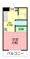 エリールコートの間取り画像