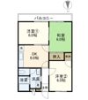 カネイチハイツA棟の間取り画像