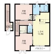ミモザ壱番館の間取り画像
