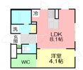 fleurs de cerisierの間取り画像