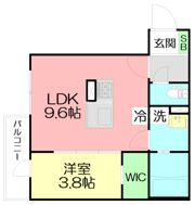 fleurs de cerisierの間取り画像