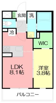 fleurs de cerisierの間取り画像