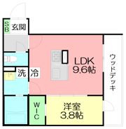 fleurs de cerisierの間取り画像