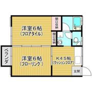コーポ湘南の間取り画像