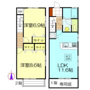 ステージ湘南の間取り画像