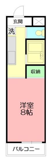伊勢原コーポフロンティアの間取り画像
