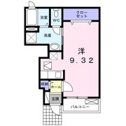 ポロニア 参番館の間取り画像