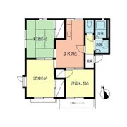 メゾン中村Bの間取り画像