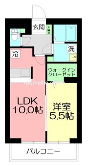 エバーグリーンの間取り画像