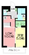 エバーグリーンの間取り画像