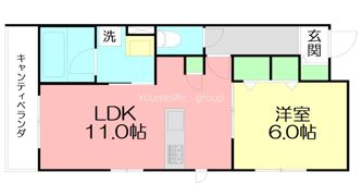HOUOLI EBINAの間取り画像