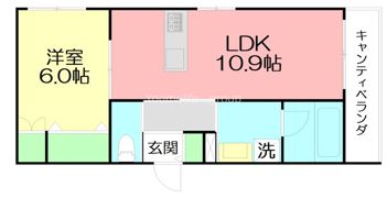 HOUOLI EBINAの間取り画像