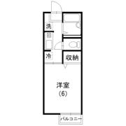 ヴィラ本厚木の間取り画像