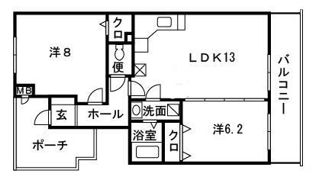 ファンテージの間取り画像
