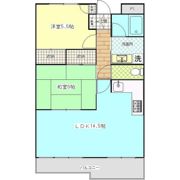 キャトルセゾン鎌倉の間取り画像